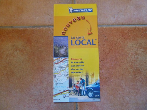 Brochure cartes michelin - brochure,