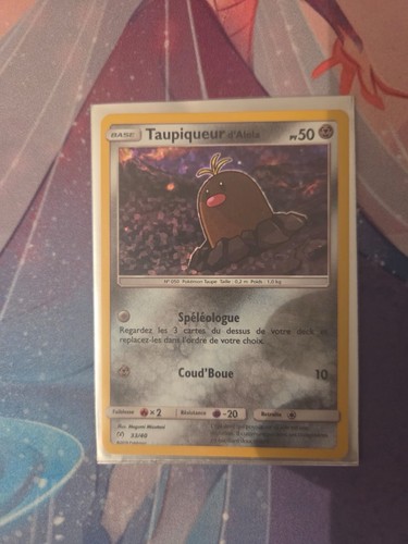 Carte pokémon taupiqueur - carte,
