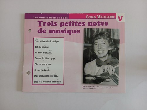 Carte fiche cora vaucaire - fiche,