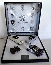 Peugeot Coffret 200 Ans 6CVBB, 402 Cab, 504 Coupé, RCZ Norev Ref 470200
