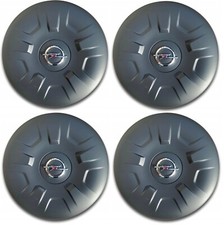 SET 4X ORIGINAL ENJOLIVEUR DE ROUE 16" OPEL MOVANO B 2010- NOIR 93197270
