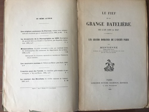 Mentienne fief de - le,