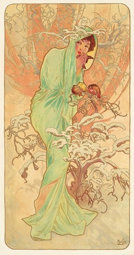 Mucha hiver rtnr - -, poster