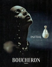 Publicité Advertising 920 2000  le parfum perle Initial par Boucheron