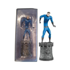 Marvel Jeu d'Échecs Mr Fantastic 7 Figurine de Collection Eaglemoss Comics BD TV