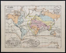 1874 - Carte des découvertes