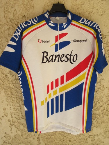Maillot cycliste banesto - cycliste,