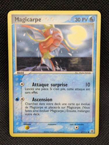 Carte pokemon magicarpe bloc - carte,