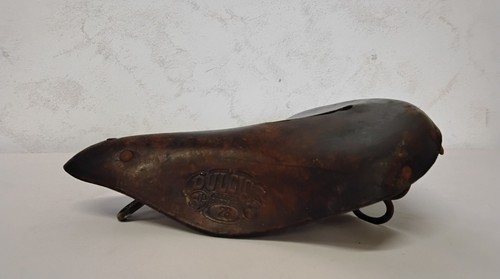 Ancienne selle cuir de - selle,