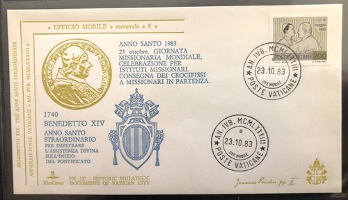 Fdc vatican pope john - fdc,, «
