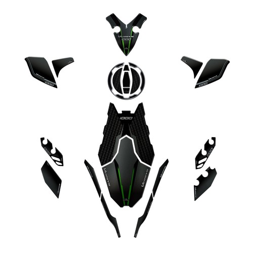 Kit full autocollant - kit, 3d