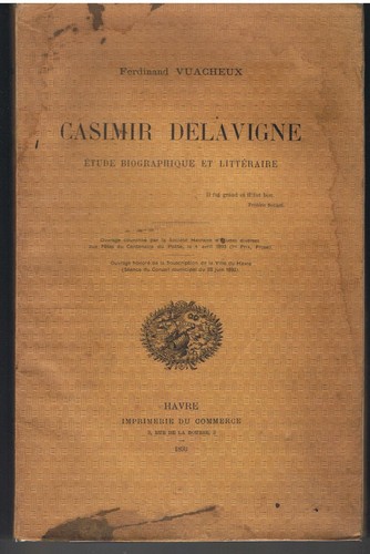 Vuacheux casimir delavigne - vuacheux,