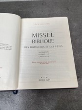 Ancien Missel Biblique