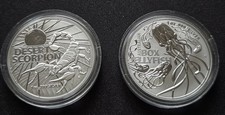 2 x 1 oz silver Desert