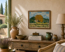 BONNELL tableau huile toile