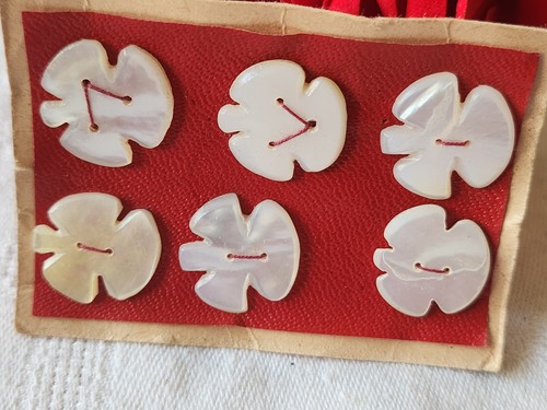 Rare petite plaque boutons