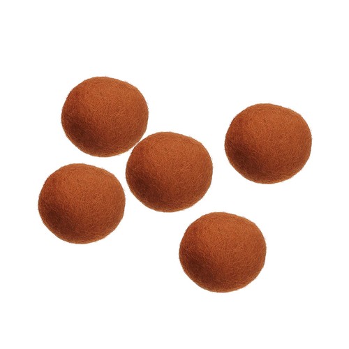 Boules laine feutrée 2cm - laine,