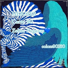 Écharpe Hermès étole zèbre