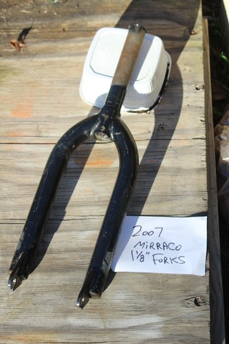 2007 mirraco bmx forks 8 - bmx,