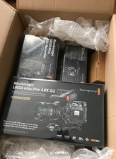 Blackmagic Ursa Mini Pro 4.6K (EF Mount) G2 with UrsaViewfinder and Hand Grip