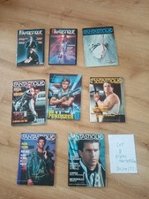 robocop/mad max-lot vintage 1980/1990-8 REVUES MAGAZINES-ecran fantastique
