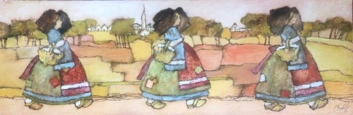 Tableau peinture huile - peinture, l'huile