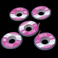 150cmx2mm Tresse à Dessouder Fil Souder Soudure Soudage Rouleau Bobine Sécurité