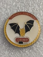 pin's Sapeurs Pompiers Groupe Reconnaissance Grimp Signé Série Limité 500 Ex