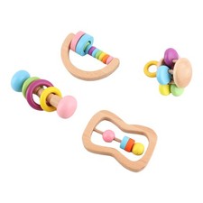 Ensemble De 4 Hochets Pour Bébé Hochet à Main Pour Nouveau-né Jouet