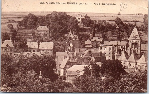 Veules les roses carte - 76,
