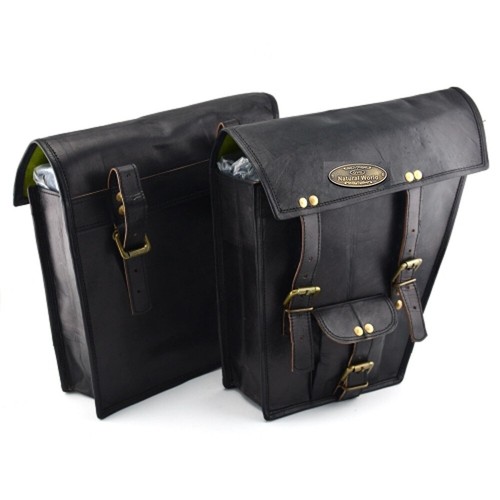 Sac dos cuir noir - en,