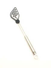 Cuillère de cuisson en silicone RÖSLE inox 18/10, adaptée au lave-vaisselle, ...