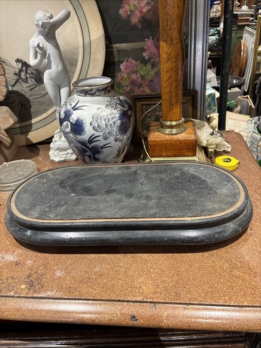 Ancien grand socle bois - socle,