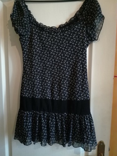 Tunique robe courte noire