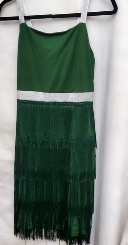 Green charleston flapper - green,