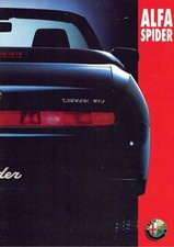 Catalogue Brochure Alfa Romeo Spider (916) 05/1995 France