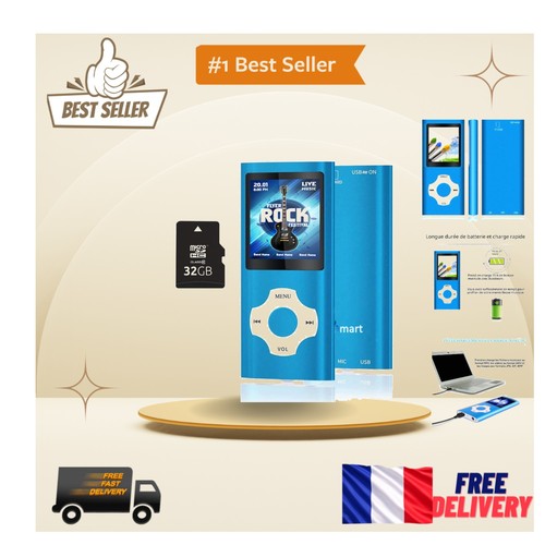 Lecteur mp3 32go hifi - lecteur,