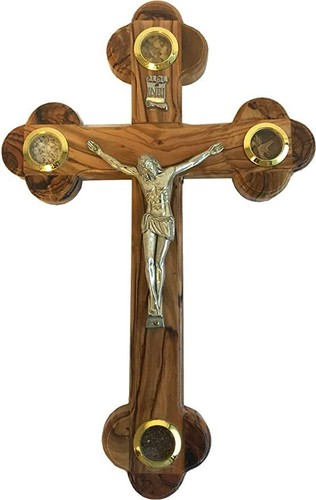Mini crucifix croix bois - en,