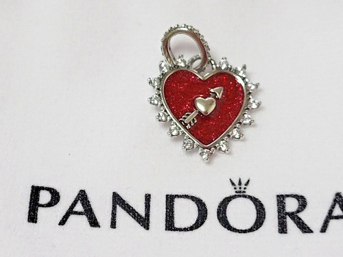 Charm pandora coeur flèche - pandora,