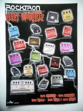 PUBLICITE-ADVERTISING :  Effets ROCKTRON  07-08/2007 Guitares