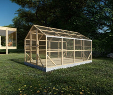 Serre en bois ECO 4M jardin