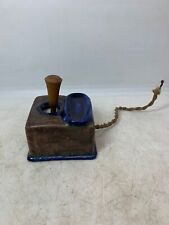 ANCIEN BRIQUET ELECTRIQUE DE CAFE EN PORCELAINE