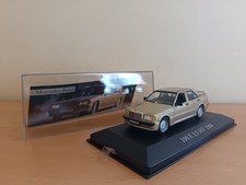 IXO 1/43 VOITURE MERCEDES BENZ 190E 2.3 16V ANNEE 1984 EN BTE VITRINE
