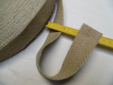 sangle forte en jute lot de 6 mètres LARGEUR 40 mm tapissier sièges