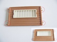 PLAYMOBIL (O21c06) ZOO - Mur avec Ouverture Fenêtre Abri Animaux 3145 3435 Cassé