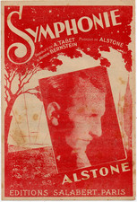Partition chant accordéon 1945- ALSTONE - Symphonie (TABET BERNSTEIN ALSTONE)