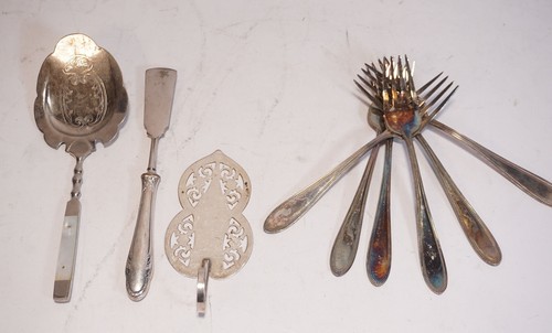 Ensemble couverts antiques - couverts,