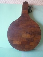 planche plateau a découper en teck 1960