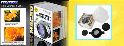 Dcr 250 raynox - lens, rx10ii
