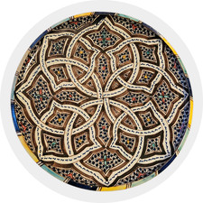 Grand plat marocain de Fès